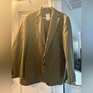 J. McLaughlin Lisbon Linen Cotton Sport Jacket
Olive 38 Reg men’s new